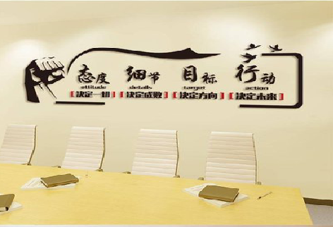 赣州企业文化墙主要展示什么？