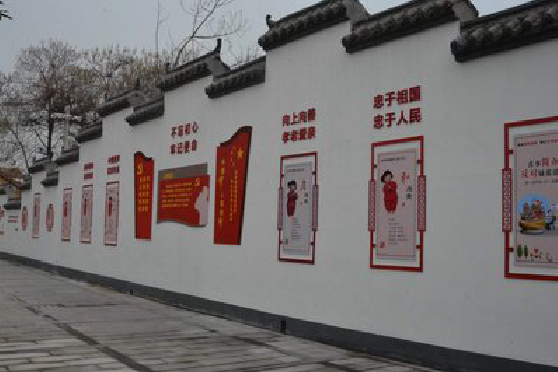 赣州墙体彩绘-乡村文化墙