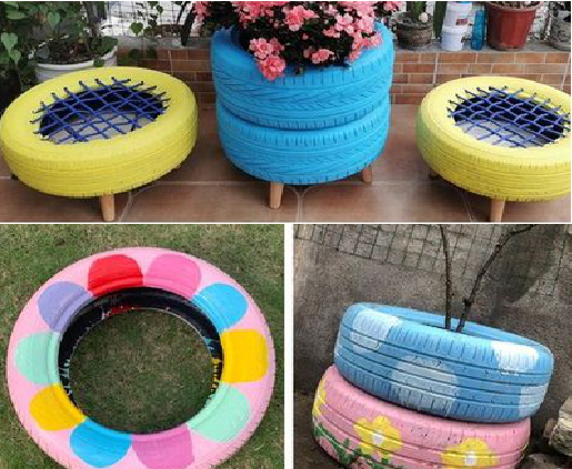 赣州墙体彩绘-变废为宝