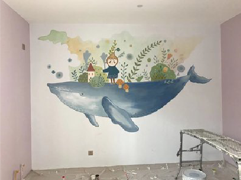 赣州手绘墙的特点及优势。