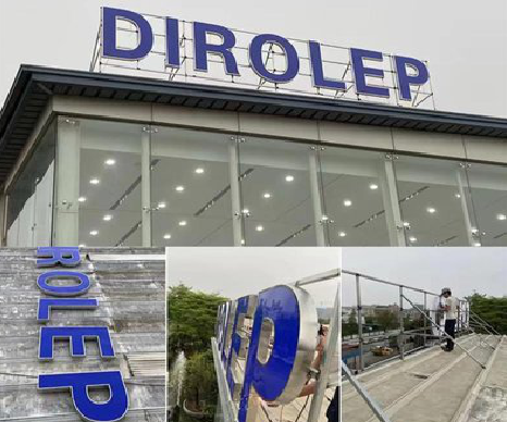 赣州楼顶发光字安装的注意事项。